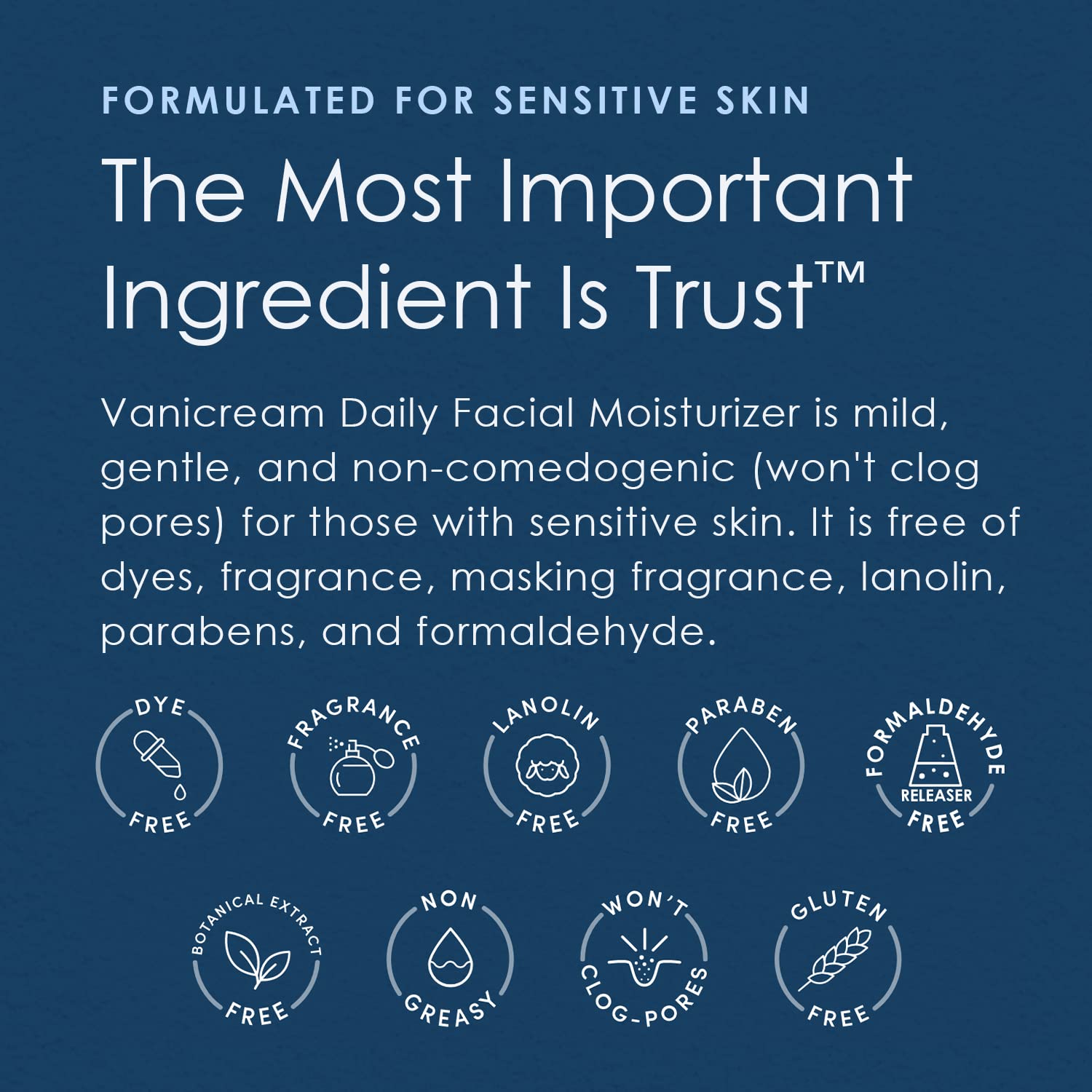 Vanicream Daily Facial Moisturizer - 3 fl oz - Formulated Without Common Irritants for Those with Sensitive Skin - Image 5